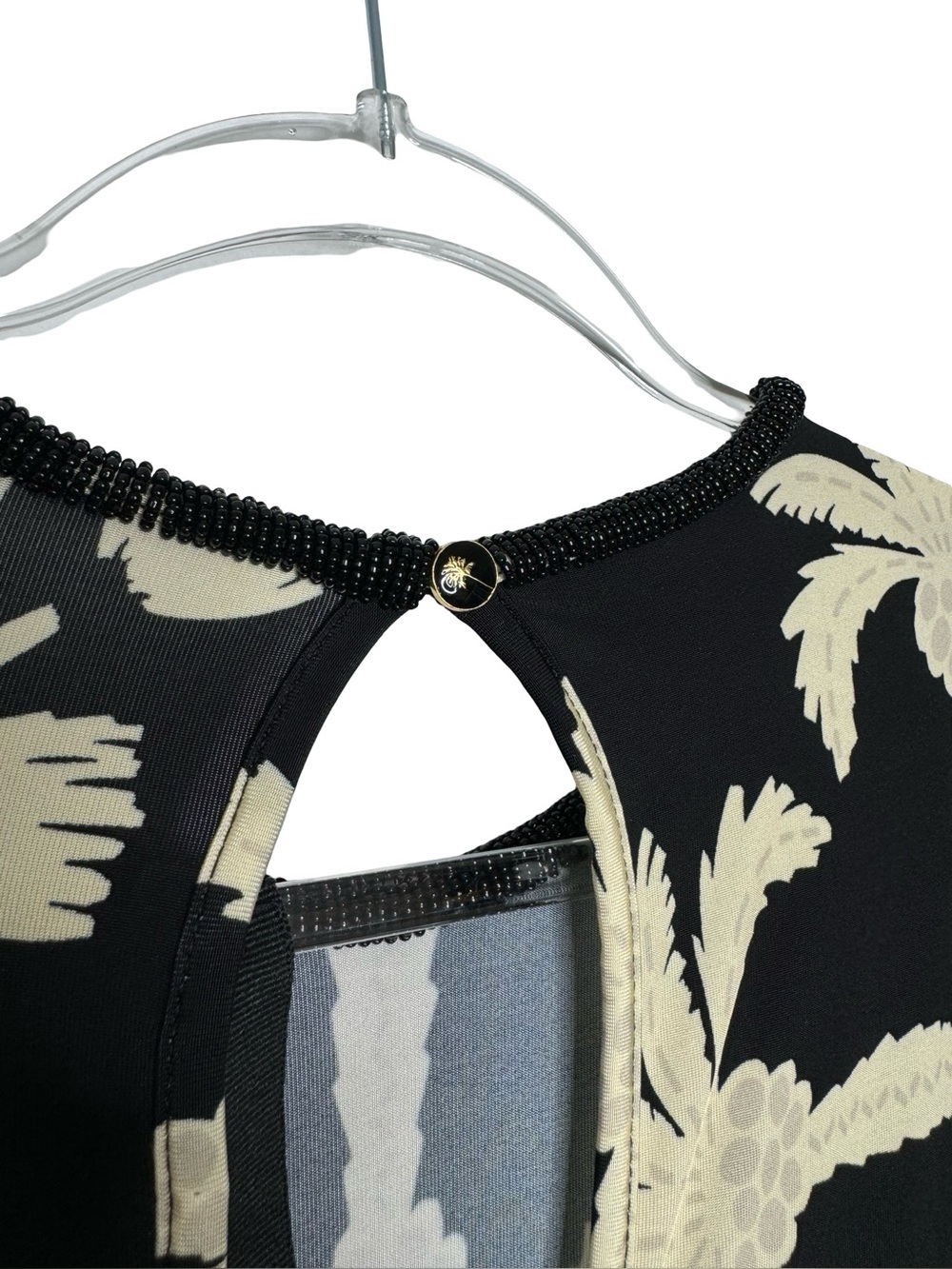 Johanna Ortiz | NWT Garden Warrior Ankle Dress Florals Black/Nude 4 - Picture 10 of 15